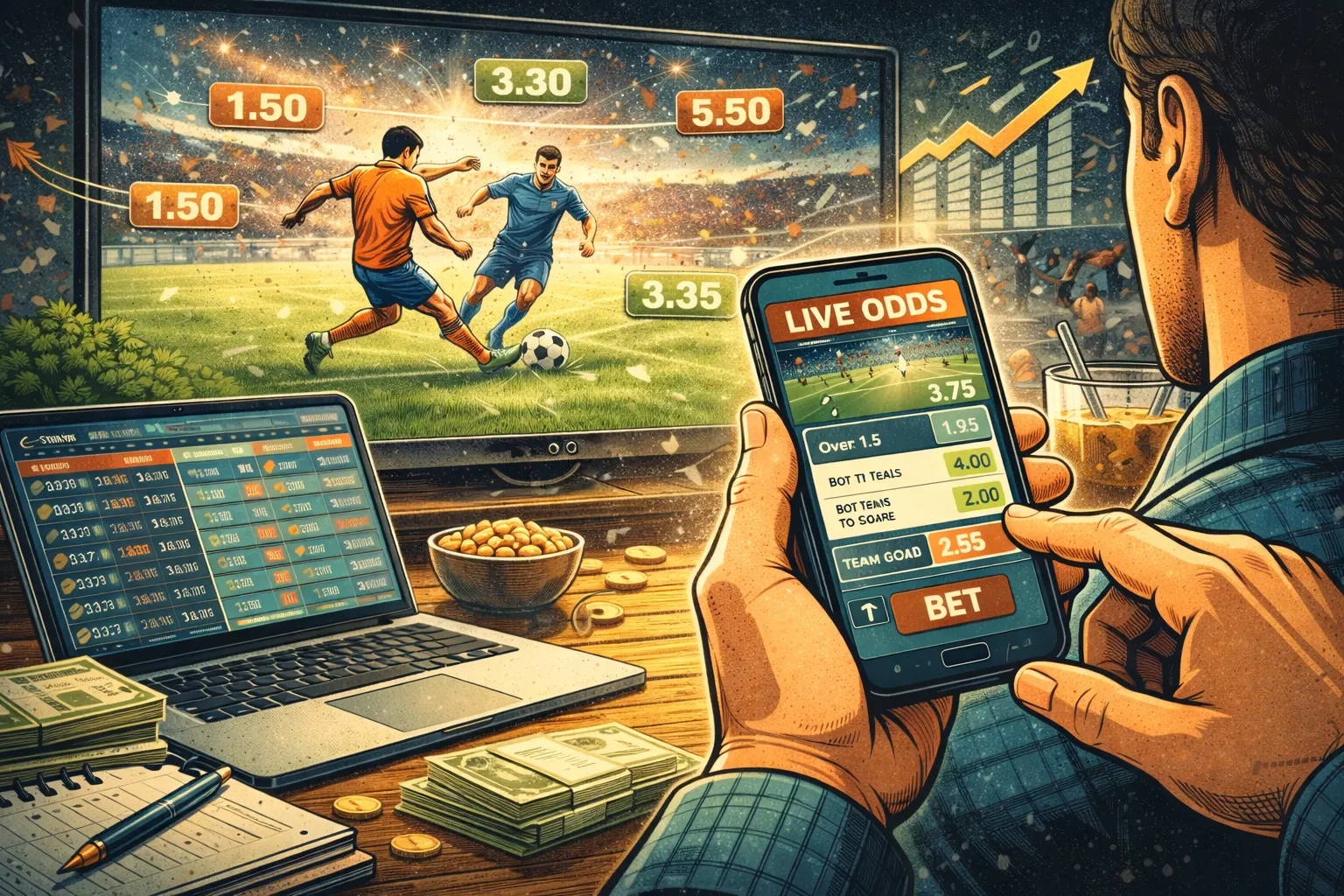 live odds