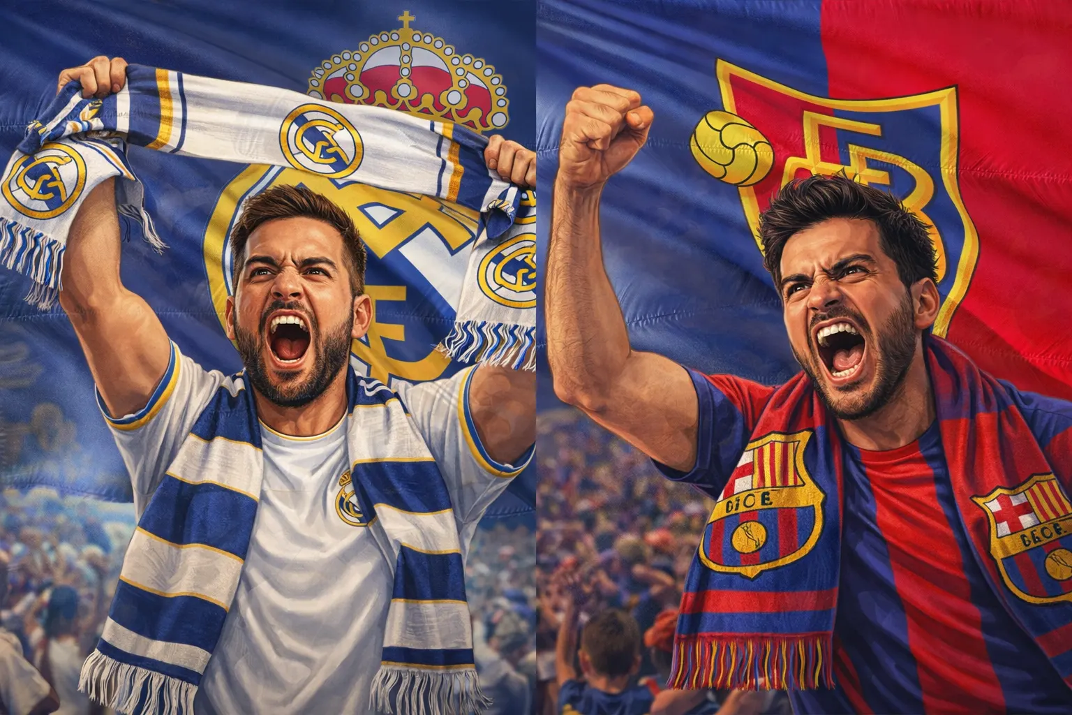 El Clasico Real Madrid FC Barcelona laguppställning