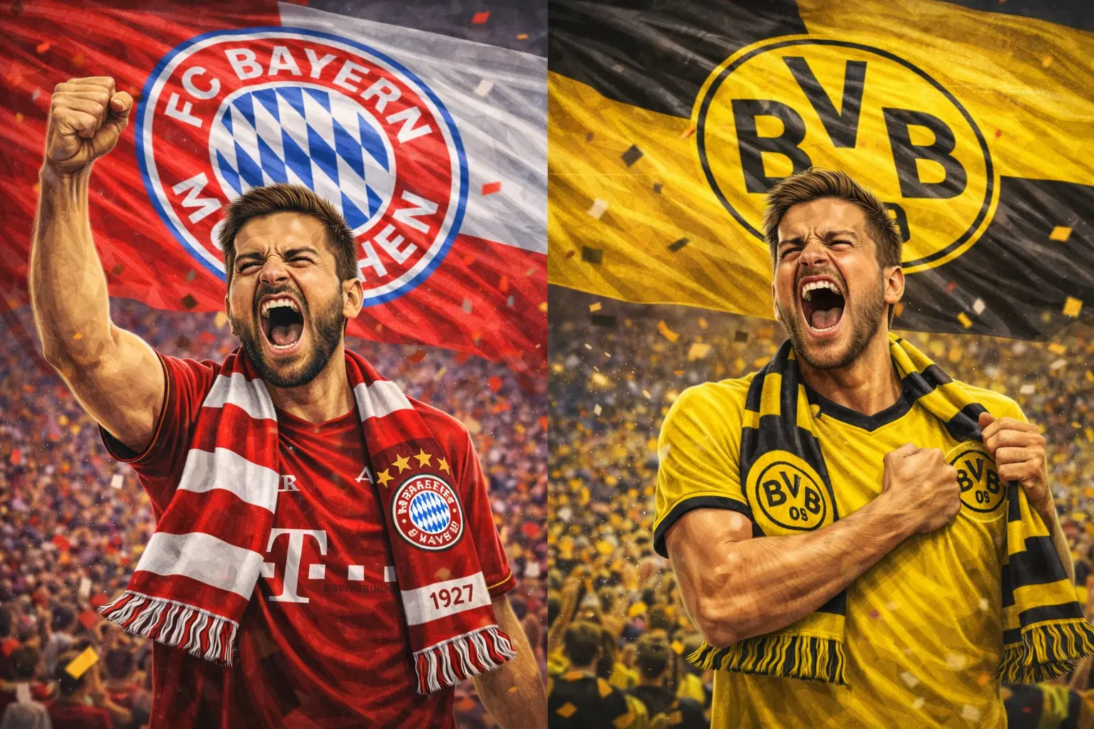 laguppställning bayern munchen borussia dortmund