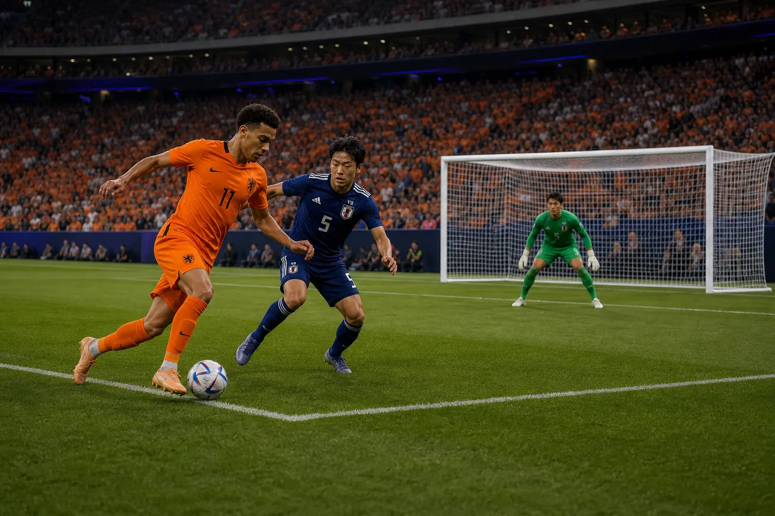 Nederländerna-Japan fotbolls-vm 2026
