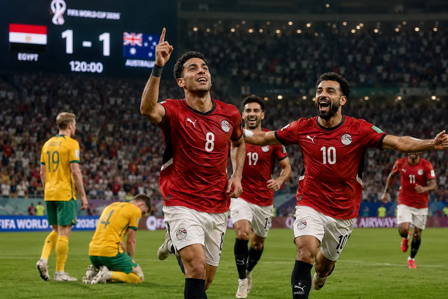 Australien-Egypten fotbolls-vm 2026