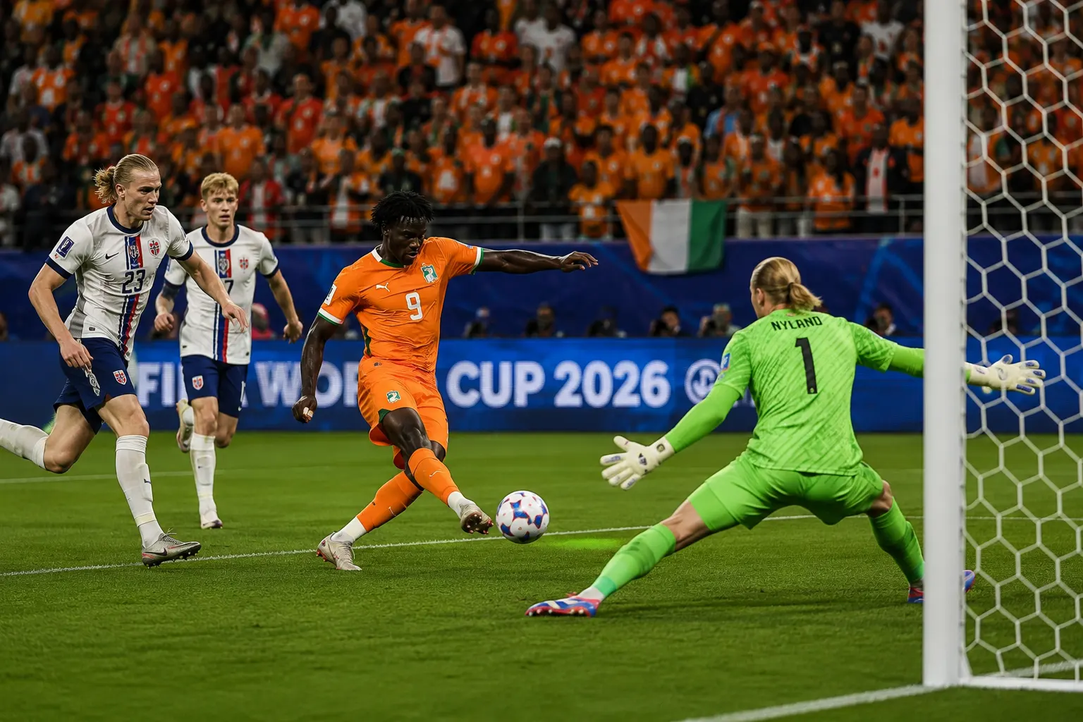 Elfenbenskusten-Norge fotbolls-VM 2026