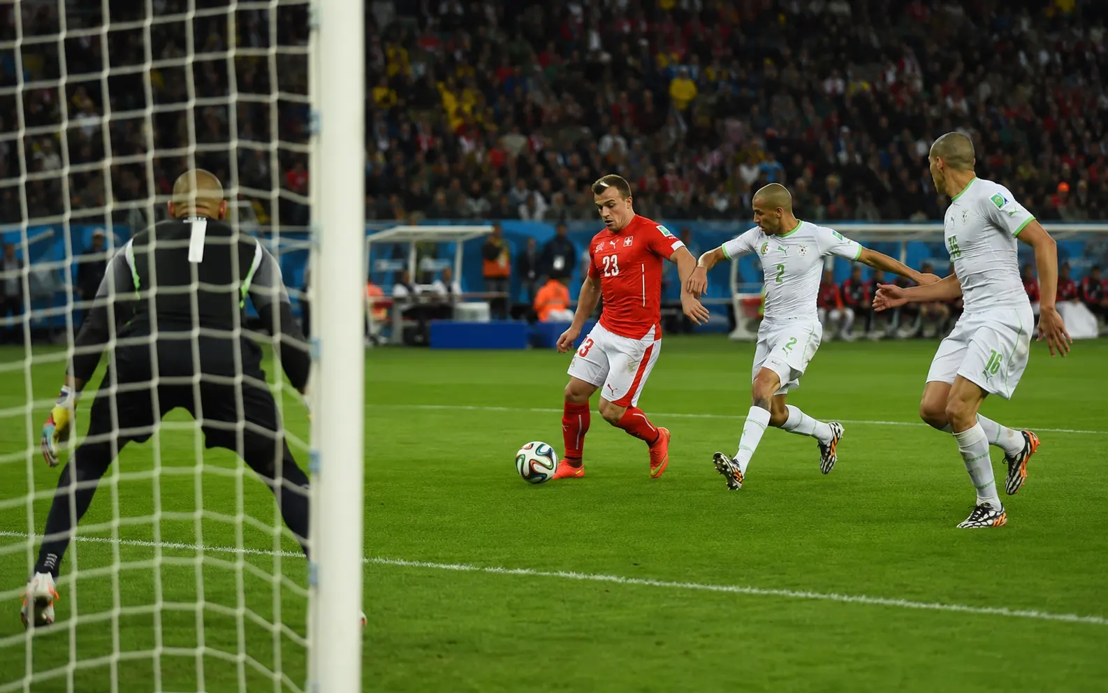Schweiz mot Algeriet i fotbolls-VM 2026