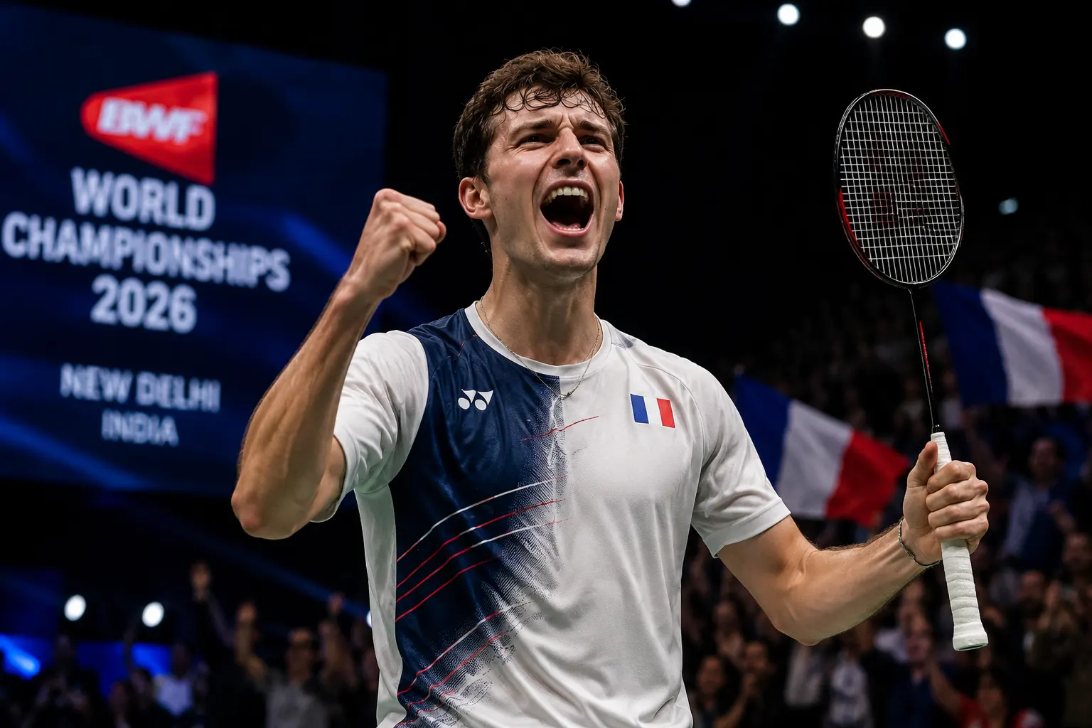 Franskt guld i badminton-VM